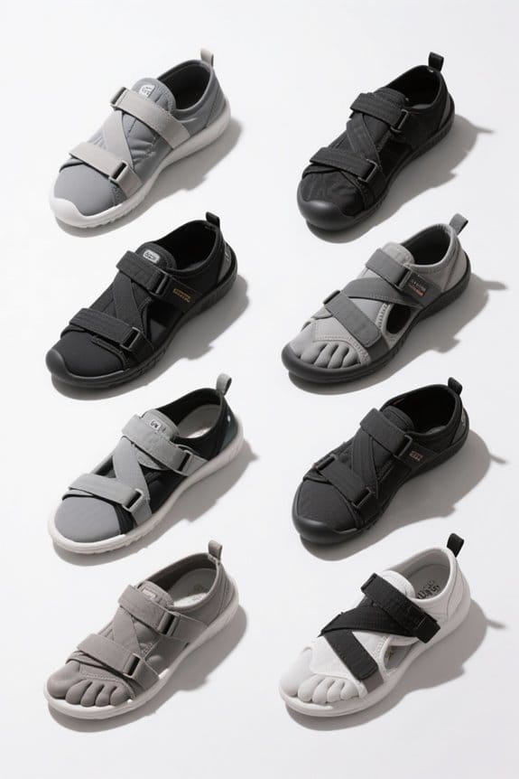barefoot velcro comfort shoes
