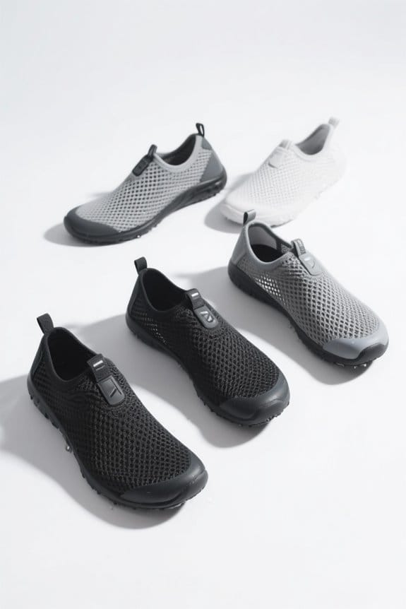 breathable mesh water shoes