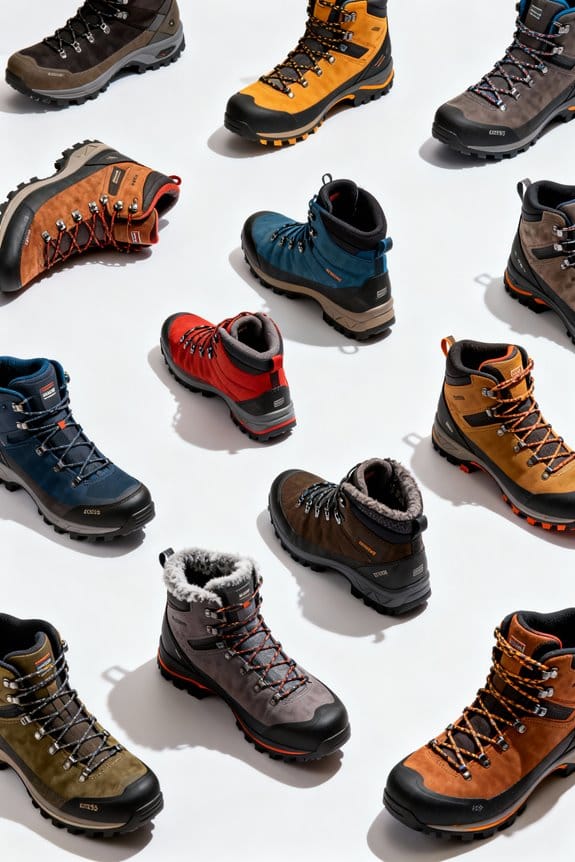 cold weather hiking boots