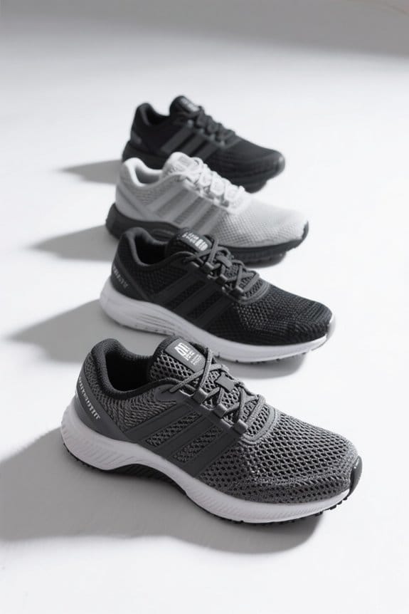 comfortable and breathable footwear