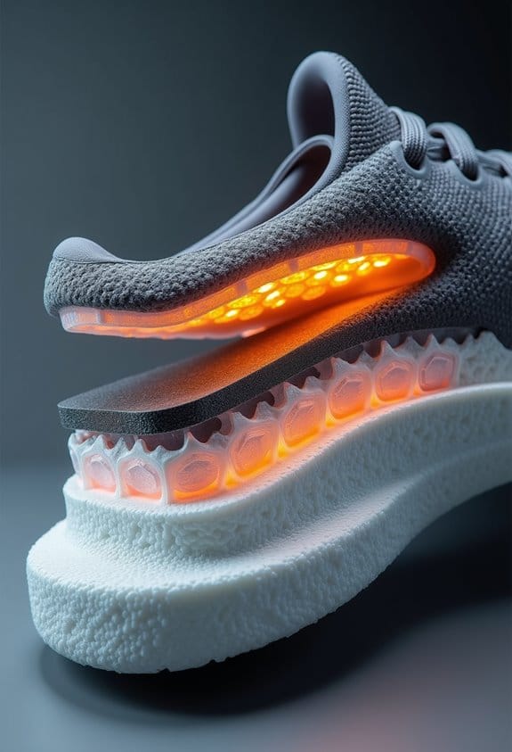 cushioning enhances sprint performance