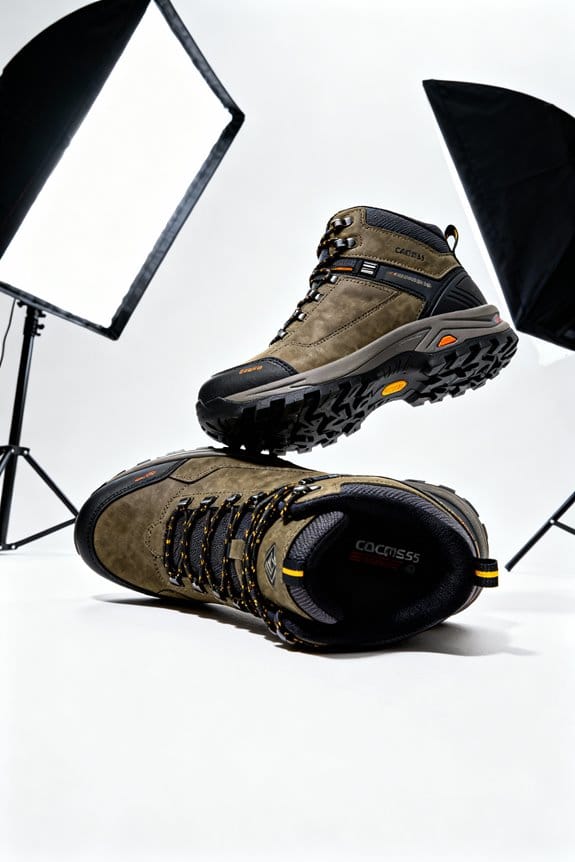 hiking boots for support