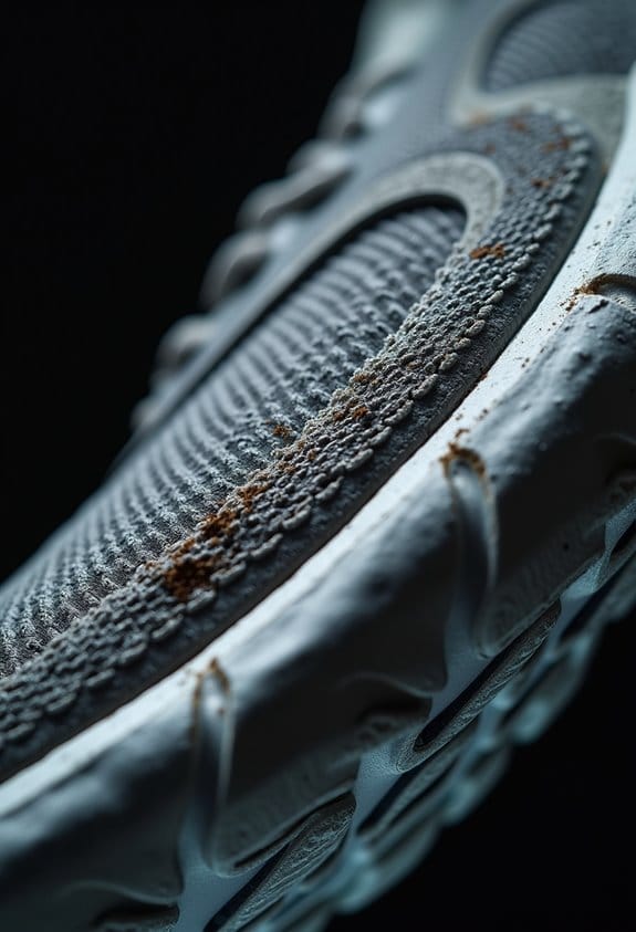 lateral wear indicates under pronation
