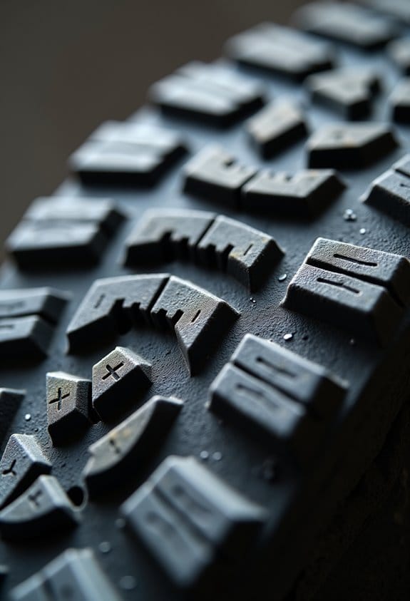 lug depth influences traction performance