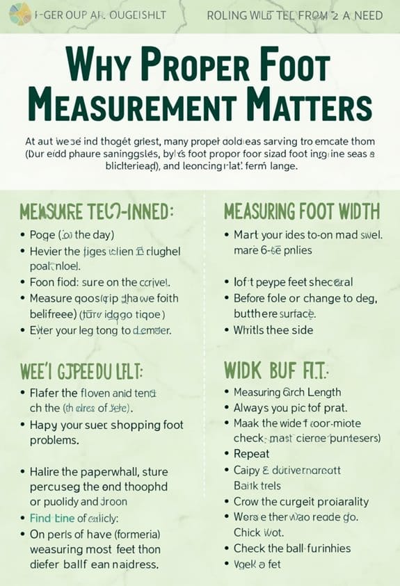 measure feet for shoe fit