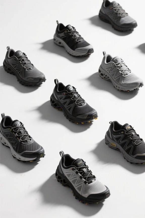 top drainage trail sneakers