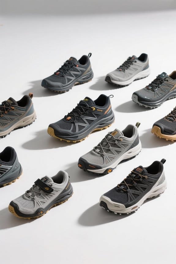 trail running shoe protection